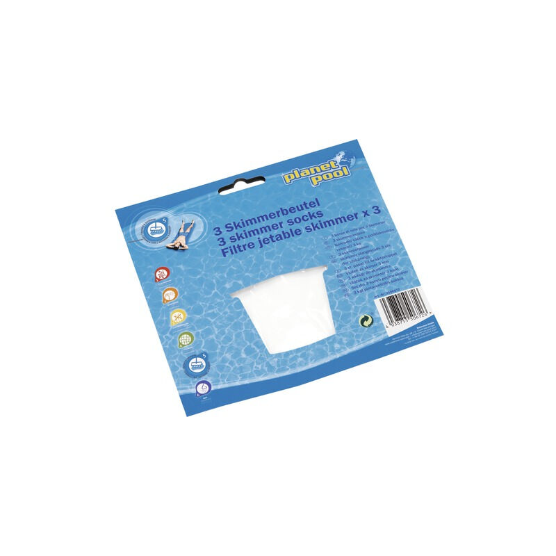 Aqualux Bolsa De Filtro Desechable Para Skimmer Cesta X 3 - 2510672Pp