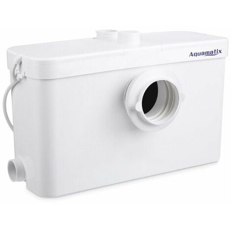 WC Broyeur Pour Eliminer Les Eaux Us/ées,3//1 Station Pompe de Relevage Pour WC Lavabo 400W,Silencieuse Hengda Broyeur Sanitaire