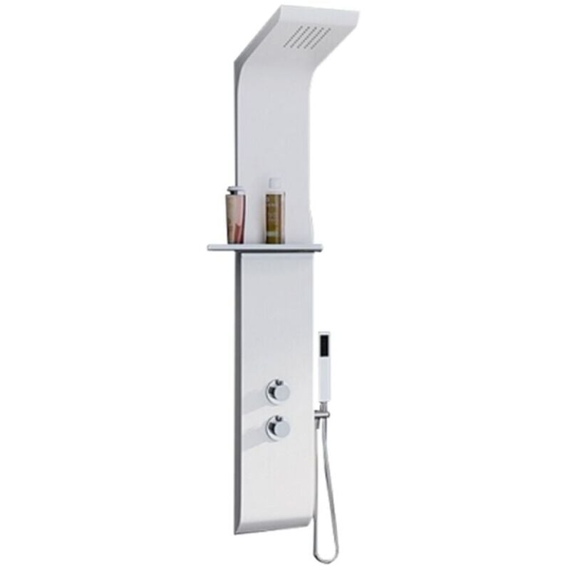 Colonne de douche Aquamoon - abs blanc