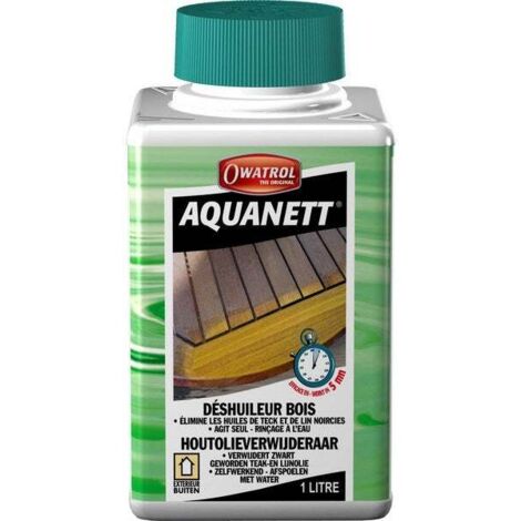 Aquanett Wood Oil Remover 1L Durieu