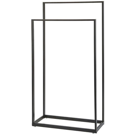 Aquanova Yuri Porte-serviettes debout 45x20x83cm Mat Noir