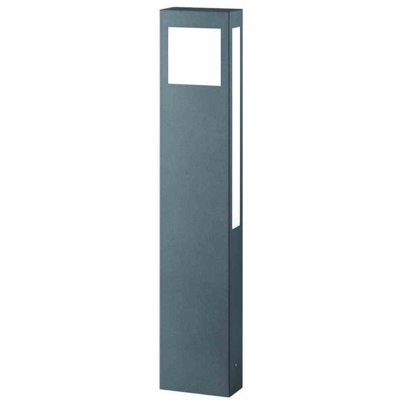 CMD - AquaPaulo Pollerleuchte, 24W, IP44, Kompaktleuchtstofflampe, 2G11, anthrazit, Stahl, Kunststoff opal