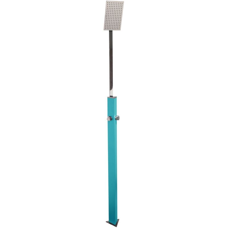 Colortap - Ducha De Jardín Azul Cielo Showerpoint - 220 Cm - Aluminio - Monomando Frío/Calor
