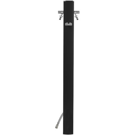 AquaPoint Colonna Idrica Ovale Nero COLORTAP