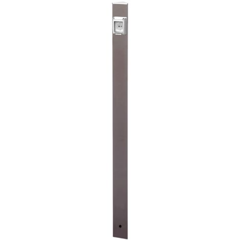 Aquapoint Electropoint Unterirdische Gartensteckdosensäule Taubengrau