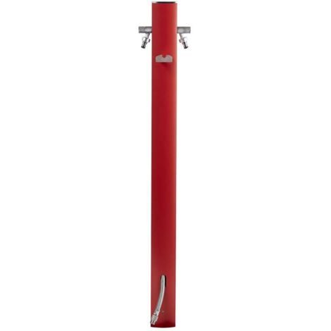 AQUAPOINT - TOTEM 407R - Colonnina idrica  colore Rosso corallo
