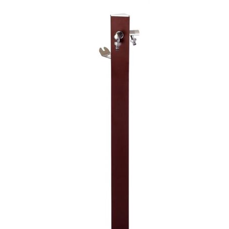 AquaPoint TRIANGLE UNDERGROUND Colonnina acqua triangolare h. 120 cm bronzo metal 00400B