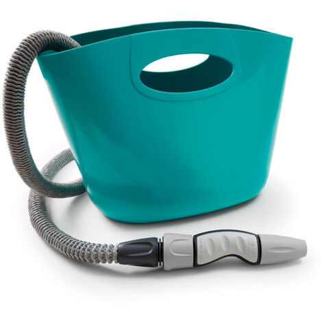 Aquapop Kit Tuyau Extensible 15m Avec Panier Plastique Couleur Bleu Gf80267600 Gf - GF