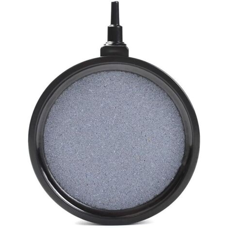 Aquarium Air Stone Bubble Disk Stone Réservoir de Poissons Pomme d'étang Diffuseur Plaque pour réservoir de Poissons Réservoir de Plate-Forme d'oxygène hydroponique 10.7cm x 2cm