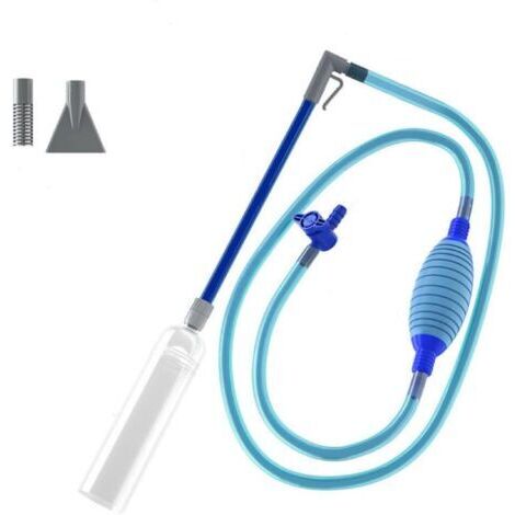 Aquarium Changeur d'eau, Kit de Aspirateur Aquarium avec Siphon, Nettoyeur de Gravier pour Aquarium, Nettoyage de Sable. débit d'eau réglable
