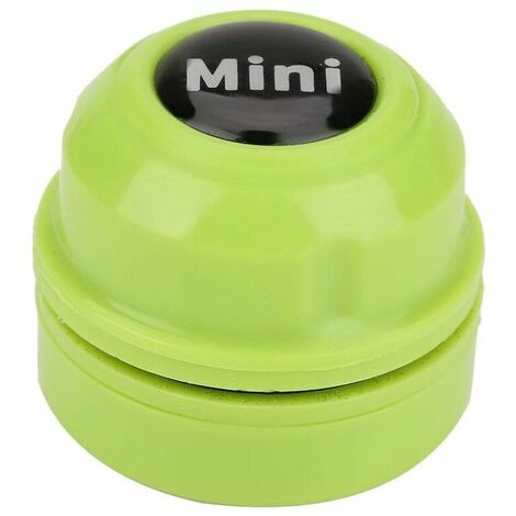 Aquarium Cleaner Mini Magnetic Aquarium Brosse De Nettoyage pour Verre Portable Fish Tank Brosse Nettoyeur De Vitres Laveur 8mm(Vert)