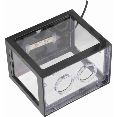 Aquarium de Bureau Acrylique pour Betta Poisson d'Ornement Taille Compacte Idéal pour Bureau ou Maison-AUTRES
