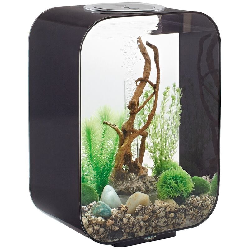 Aquarium décoratif 15l avec cadre noir Oase Life 15 mcr black