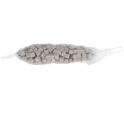 Aquarium-Filtermedium 0,35 l aus neutralfaseriger Baumwolle, Turmalingrau – 200 Stück