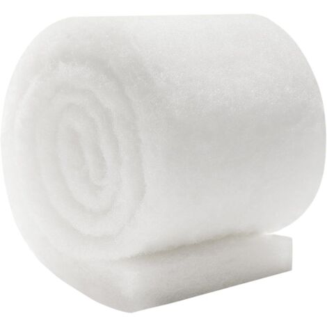 Aquarium-Filterschwamm, 1 m x 12 cm Aquarium-Filtermatte, verdickte biochemische Filtermatte für Teichaquarien