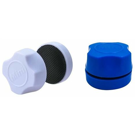 Aquarium Magnetic Brush,Aquarium Cleaner Mini Magnetic Aquarium Brosse de Nettoyage pour Verre Portable Fish Tank Brosse Nettoyeur de Vitres Laveur e Boule de Filtre d'Aquarium,,2 Pièces