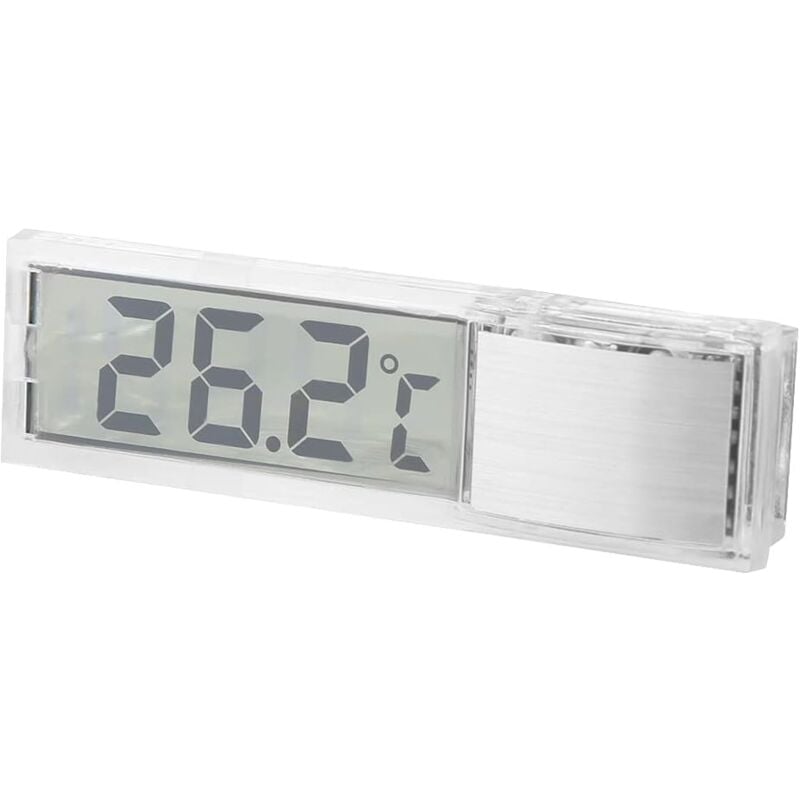 Linghhang - Aquarium Thermometer, Double-Sided Adhesive Simple Marine Thermometer, Outdoor for Indoor Freshwater Body Thermometer