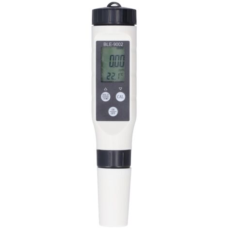 Aquarium-Wasserqualitätstester – Hochempfindliche Sonde ±0,5 °C, hintergrundbeleuchtetes LCD-Display, H₂-Messung mit automatischer Temperaturregelung