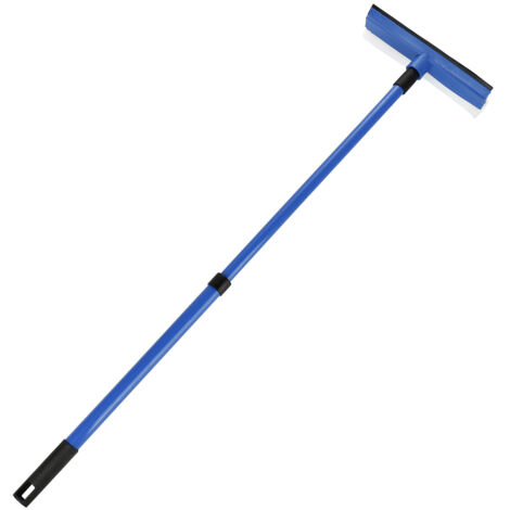Aquariumbürsten-Set 46,5–75 cm, blau, inklusive 1x kratzfestem Schwamm und rutschfestem Griff