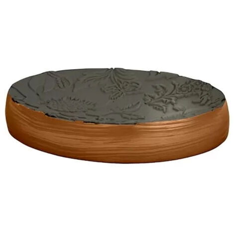 AQUASANIT Damasco portasapone rame/marrone codice prod: QD6110RM