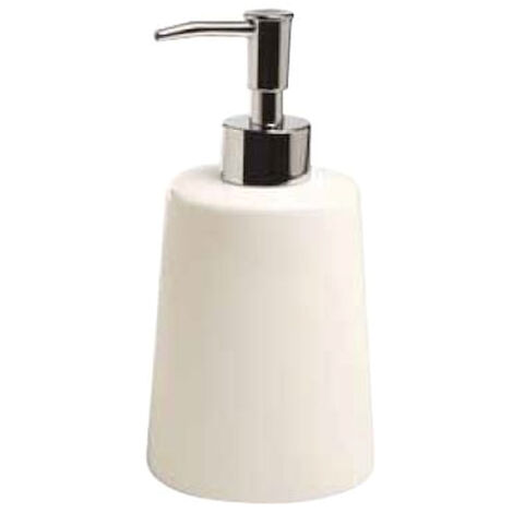 AQUASANIT Maya spandisapone bianco con erogatore cromato codice prod: AQC120WW003