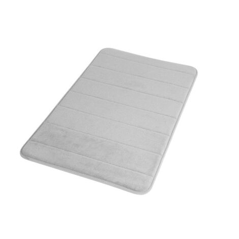 AQUASANIT Memory tappeto foam 40x60 grigio chiaro codice prod: TAME4060GC