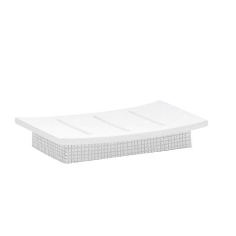 AQUASANIT Next portasapone poliresina bianco codice prod: QE4110WW