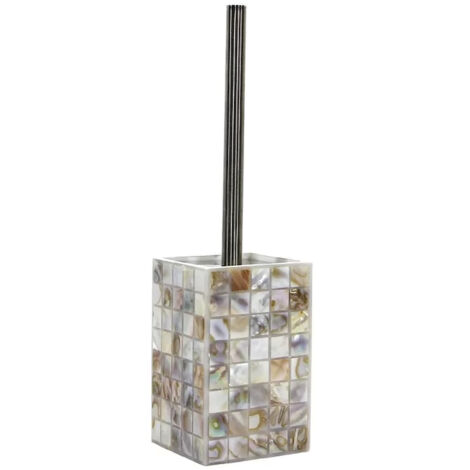 AQUASANIT Perl portascopino poliresina decori con mosaico codice prod: QD9140MA