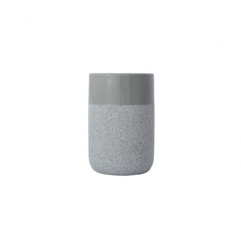 AQUASANIT Rock bicchiere ceramica grigio codice prod: QG3100GR