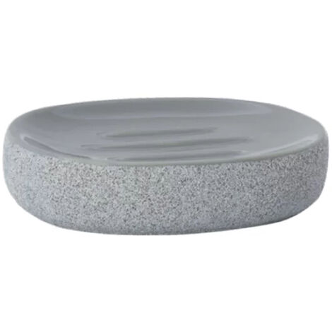 AQUASANIT Rock portasapone ceramica grigio codice prod: QG3110GR