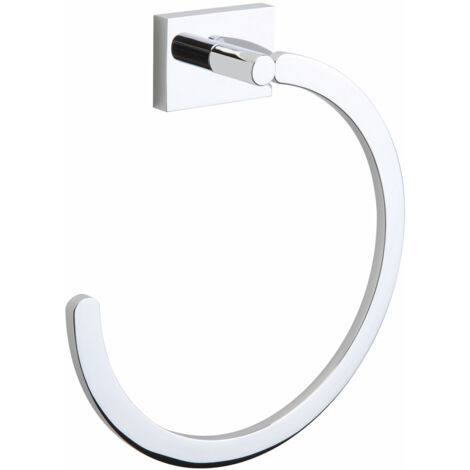 AQUASANIT Smart portasalviette ad anello cromato codice prod: A74160CRCA
