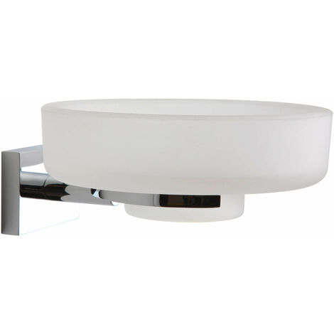 AQUASANIT Smart portasapone in vetro satinato codice prod: A74110CR21CA