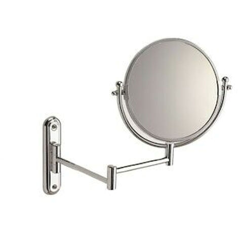 AQUASANIT Specchio ingranditore con snodo cromato codice prod: AV658BCR001