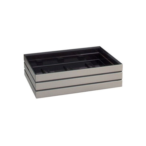 AQUASANIT Style portasapone rettangolare abs bronzo metallico codice prod: A103110IMP001