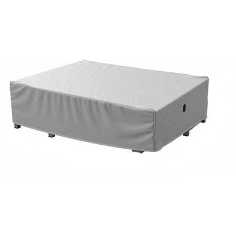 AquaShield Loungehülle 235x235xH70 cm hellgrau, 100% Polyester