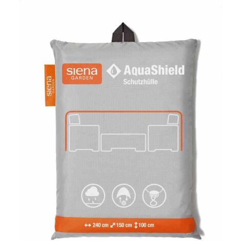 AquaShield Sitzgruppenhülle 240x150xH100 cm hellgrau, 100% Polyester