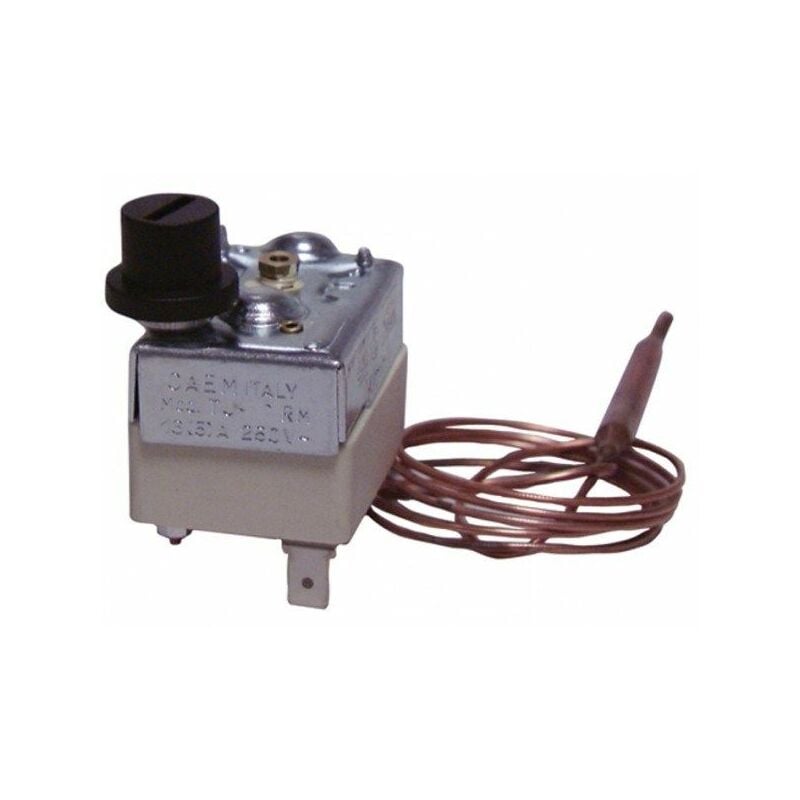 Aquastat de sécurité à bulbe réarmement manuel - Diamètre: 6 mm - Longueur: 100 mm