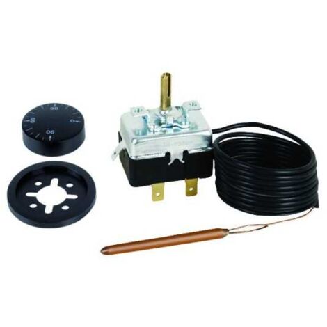 Aquastat réglage externe 0/90° capillaire 1,50M - KIT
