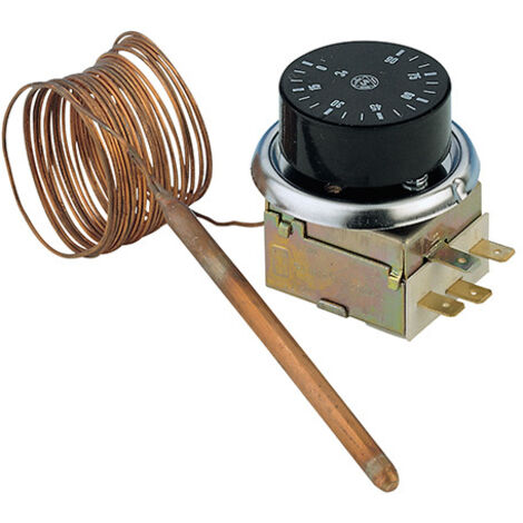 Aquastat simple KTC 100 avec bouton et rosace