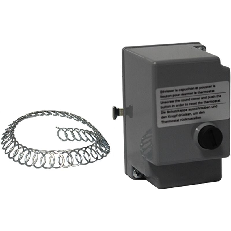 Aquastat/Thermostat de sécurité pour collecteur plancher chauffant - 45 à 70°C - Conecterm