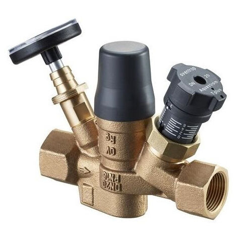 AQUASTROM T PLUS, DN15, 1/2 Fx1/2 Favec TETE ET THERMOMETRE