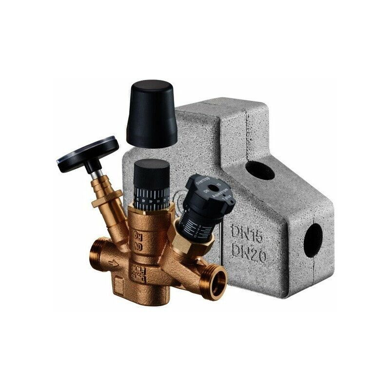 

AQUASTROM T PLUS DN20 1 x1 MM con CABEZAL Y TERMÓMETRO