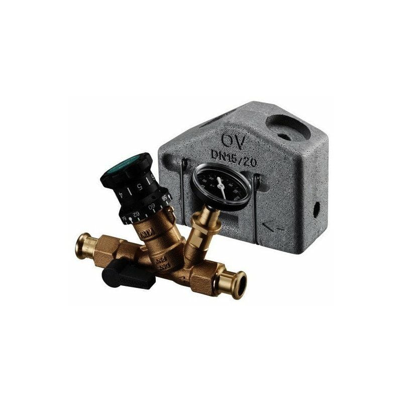

AQUASTROM VT, DN20, D.22 CRIMP, con TERMÓMETRO