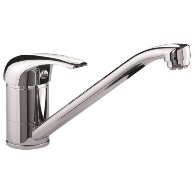 Sanitop Wingenroth - Aquasu Mitigeur Soul Mitigeur monocommande pour évier basse pression, 1 pièce, chrome, 77120 7