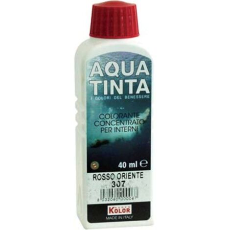 AQUATINTA P/INTERNI 40 ML ROSSO ORIENTE 307