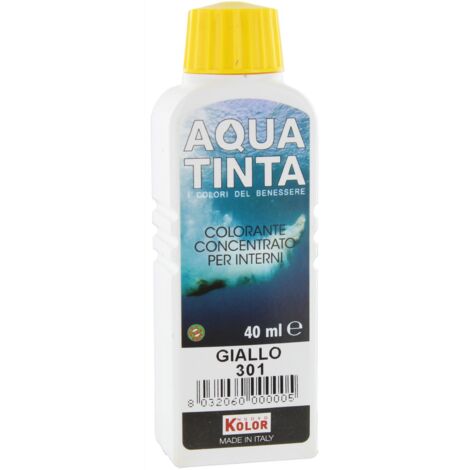 AQUATINTA PER INTERNI ML.40 301 GIALLO. Prezzo per 1 pezzo.