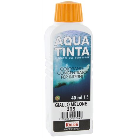 AQUATINTA PER INTERNI ML.40 305 GIALLO MELONE. Prezzo per 1 pezzo.