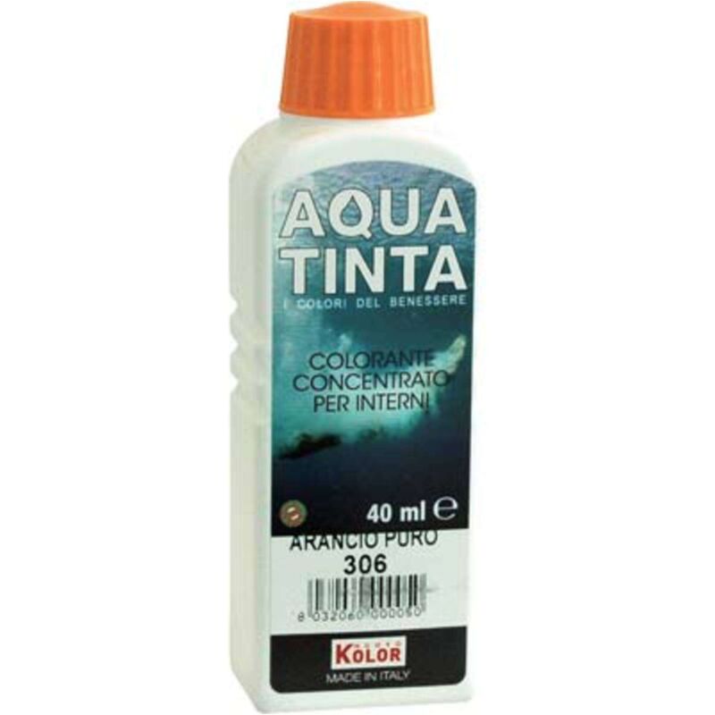 Aquatinta per interni ml.40 306 arancio