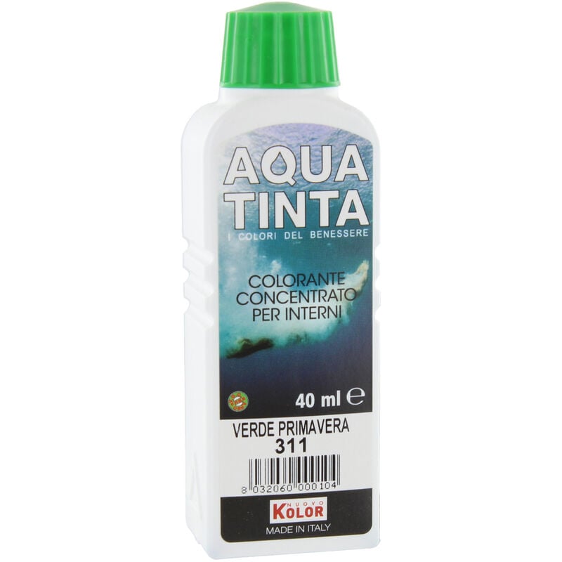 Aquatinta per interni ML.40 311 verde primav.. Prezzo per 1 pezzo.