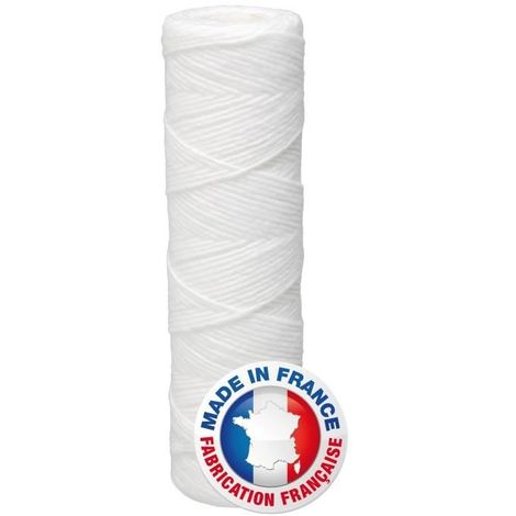 AQUAWATER CARTOUCHE FILTRANTE BOBINÉE ANTI-IMPURETÉS 5µ 12 MOIS 104979
